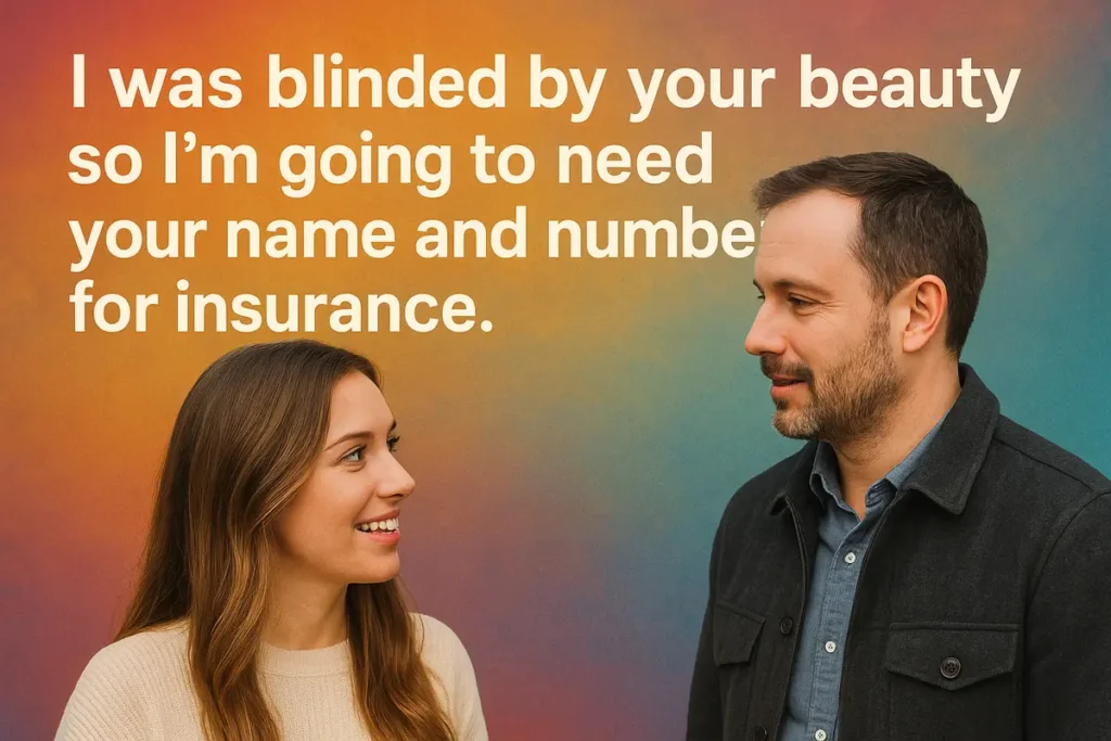 Cheesy Romantic Lines With Dad Joke Vibes with Dad joke pick up lines