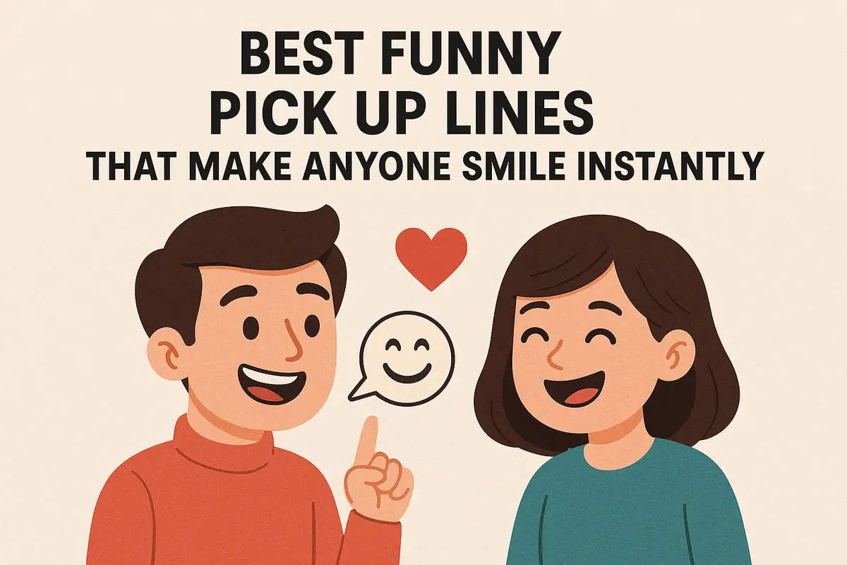 200+ Best Funny Pick Up Lines That Make Anyone Smile Instantly