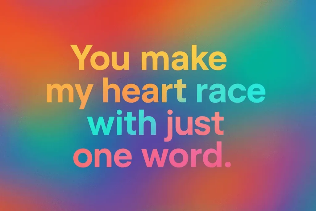 Romantic text over multicolored background – nurse pick up lines theme.