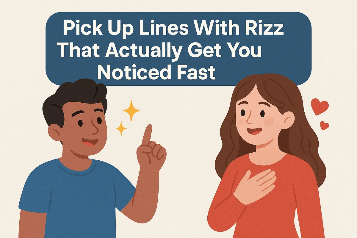 150+ Pick Up Lines With Rizz That Actually Get You Noticed Fast