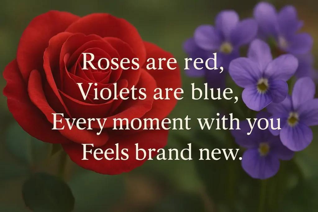 Roses are red violets are blue pick up lines