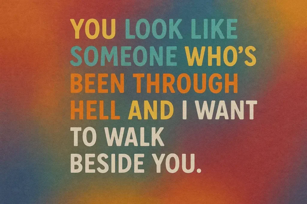 Broken But Bold Lines That Still Flirt Back