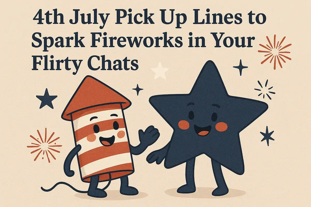 4th July Pick Up Lines to Spark Fireworks in Your Flirty Chats