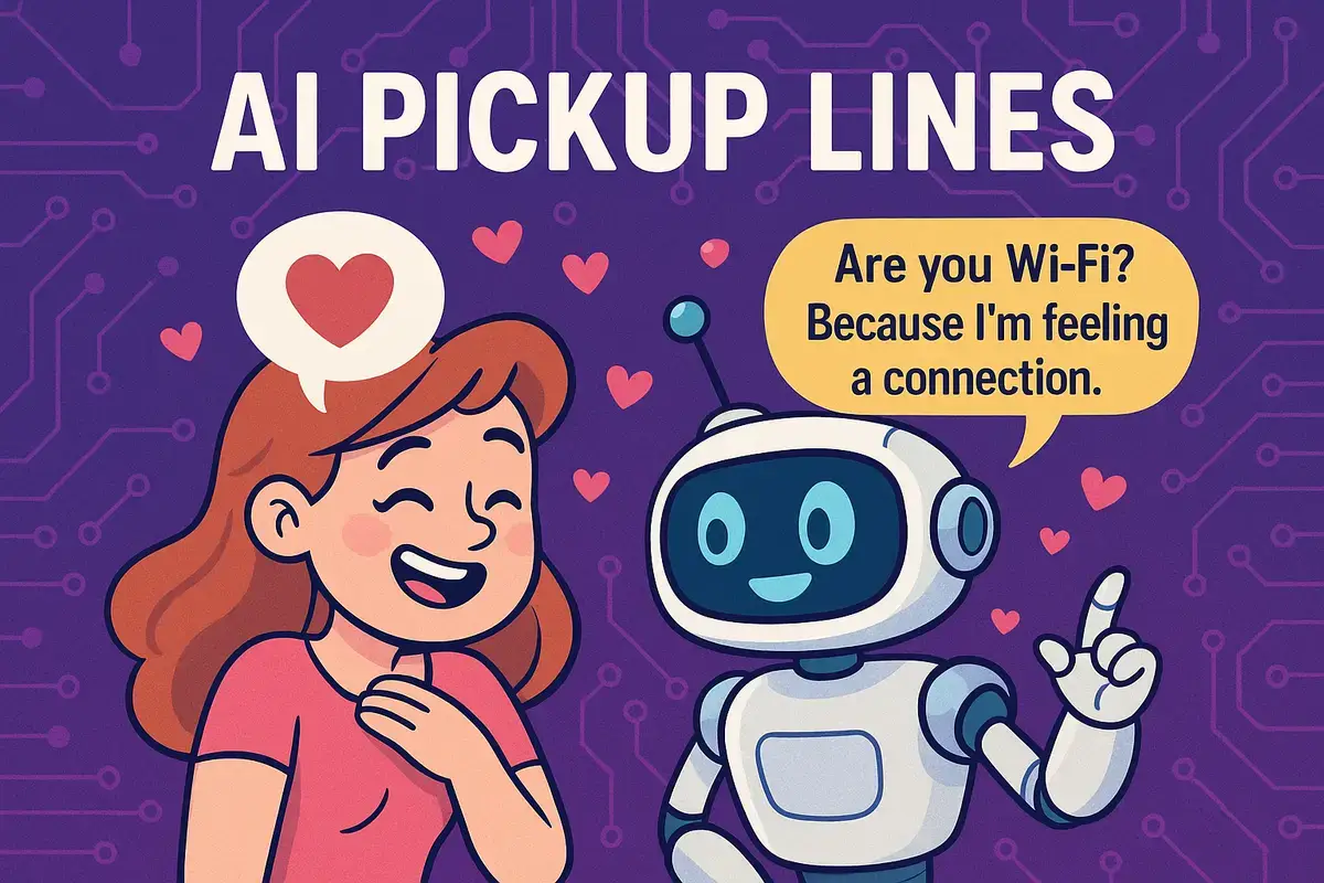 AI pickup lines image