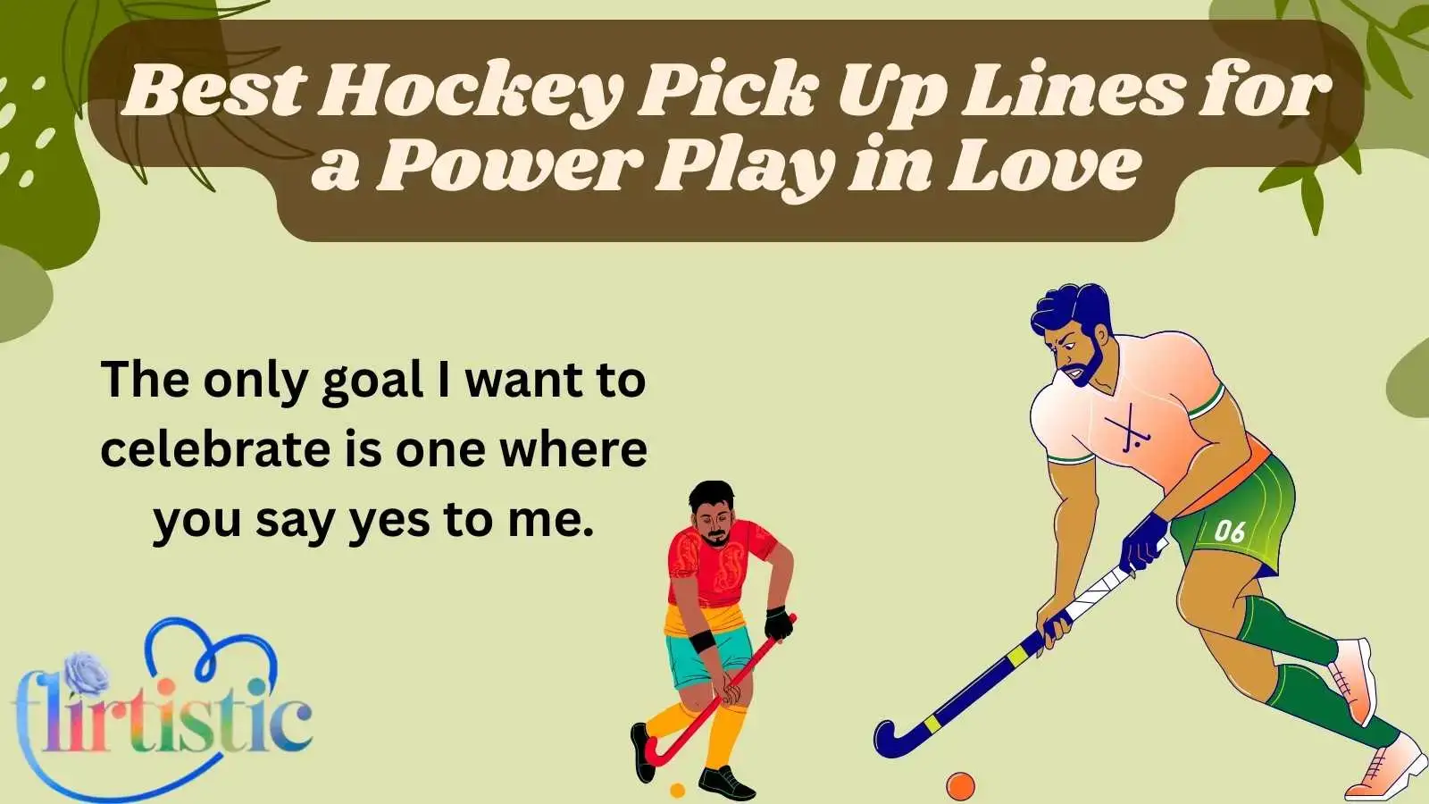Best Hockey Pick Up Lines for a Power Play in Love