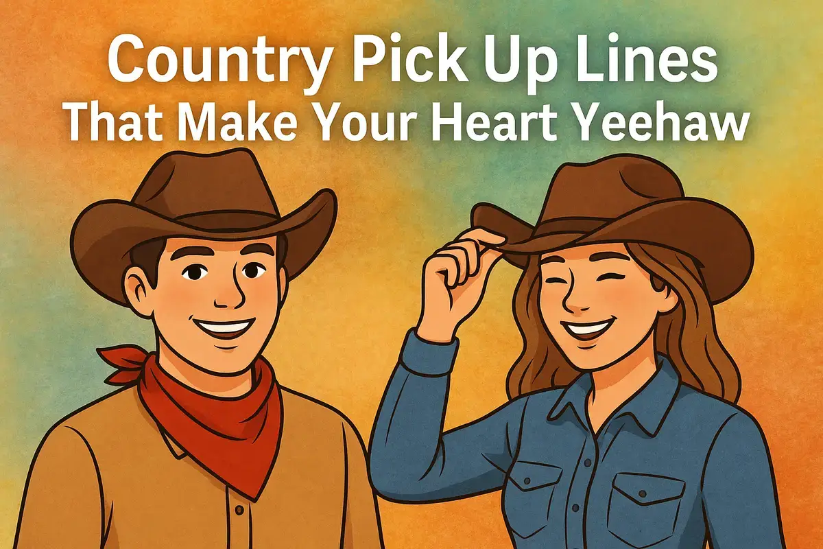 Country Pick Up Lines That Make Your Heart Yeehaw