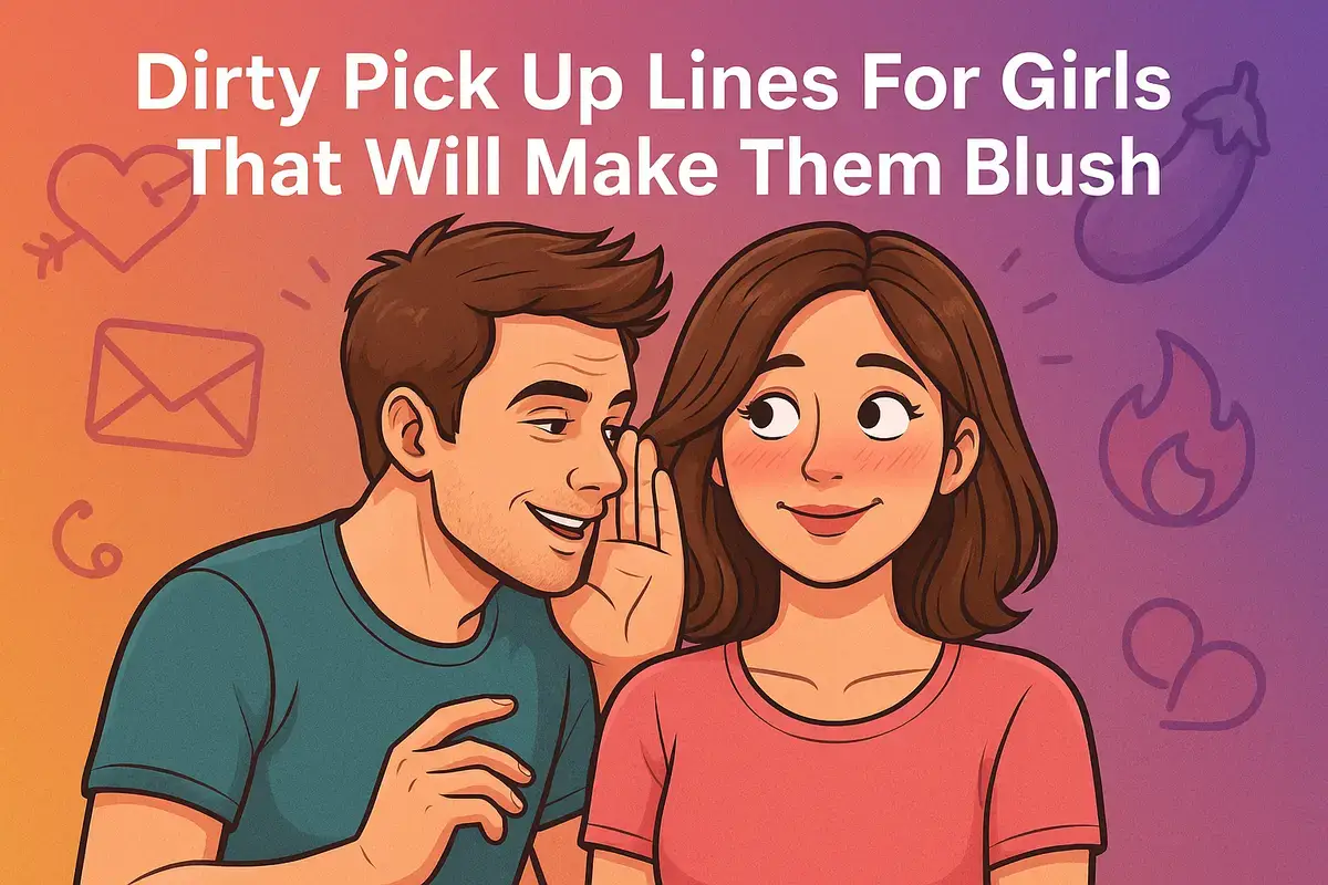 Dirty Pick Up Lines for Girls That Will Make Them Blush