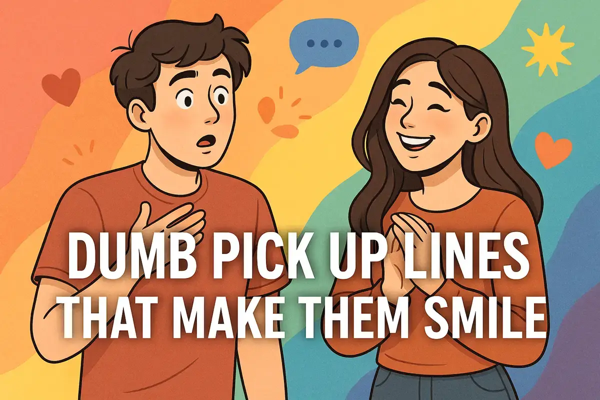 Dumb Pick Up Lines That Make You Smile