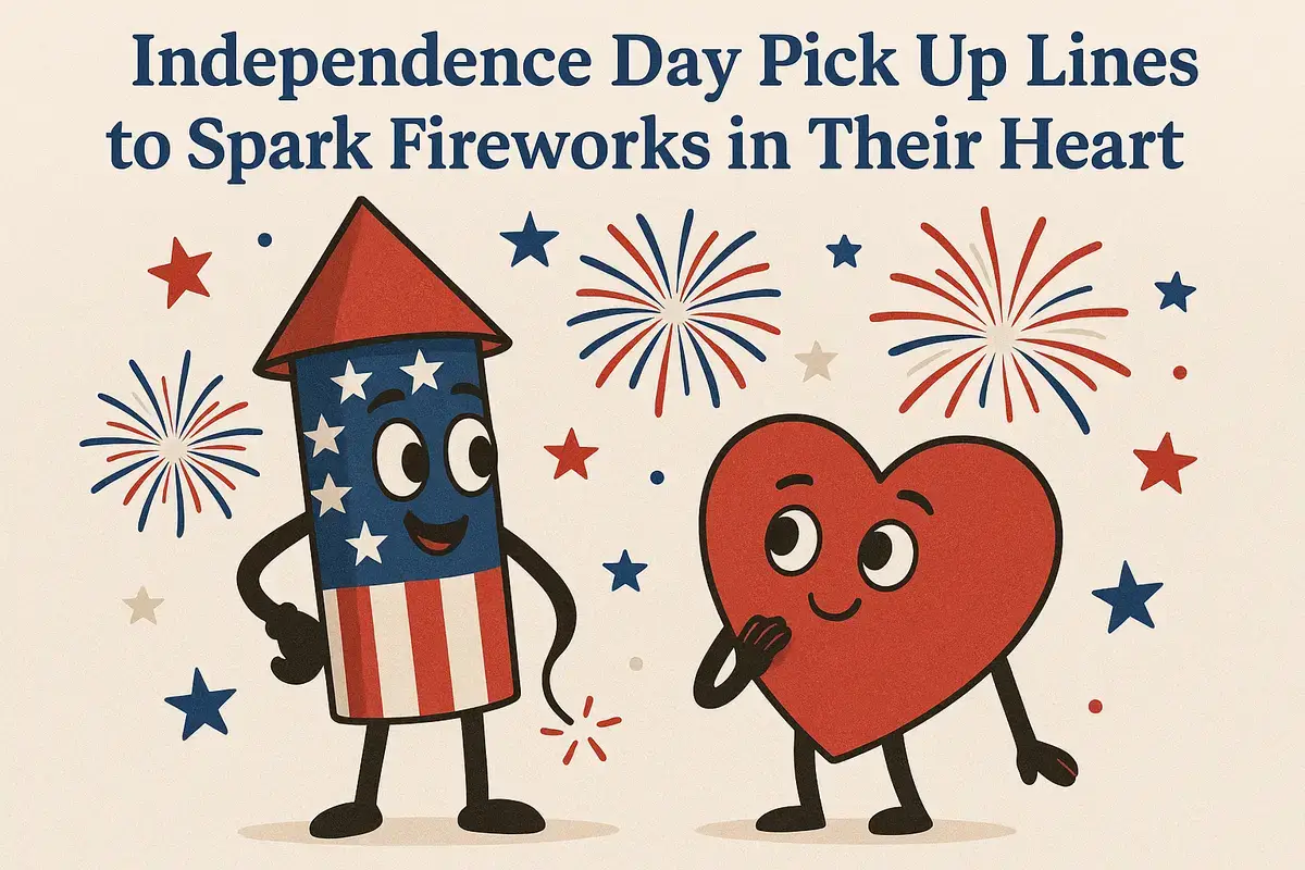 Independence Day Pick Up Lines to Spark Fireworks in Their Heart