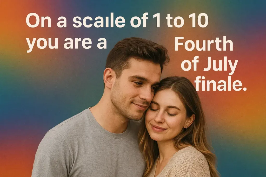 On A Scale Of 1 To 10 Pick Up Lines
