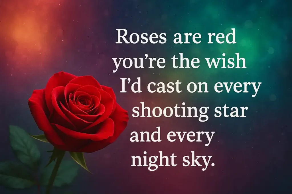 Dreamy Roses Are Red Messages