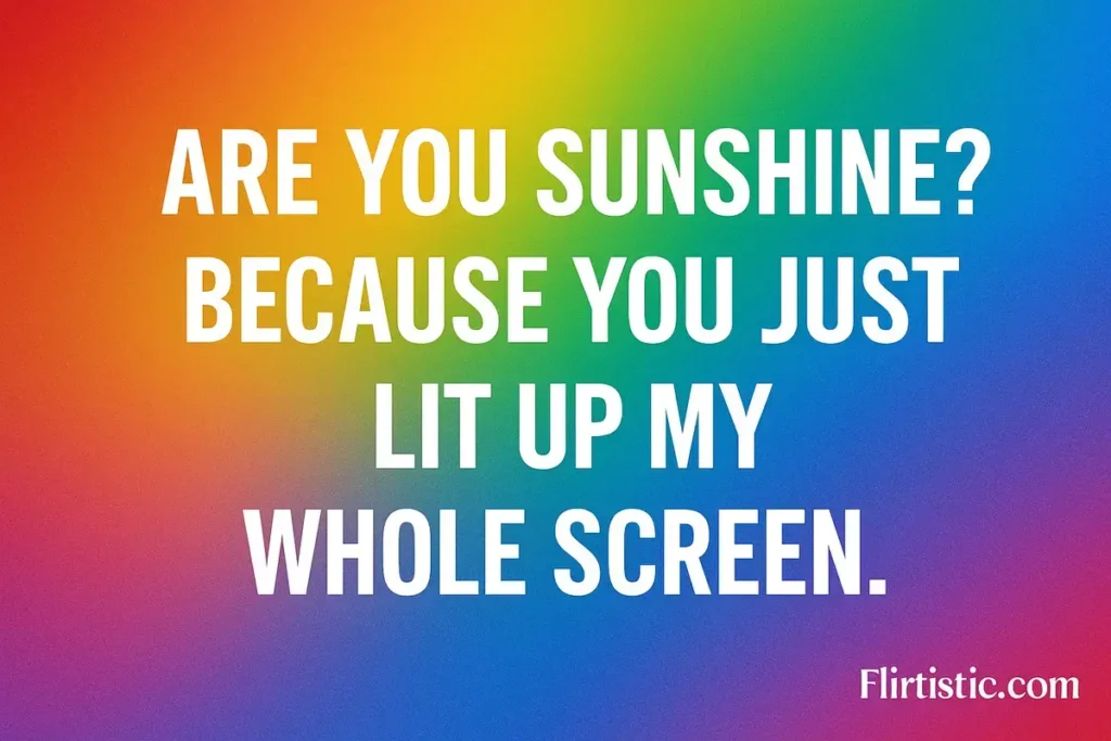 Romantic quote image with multicolored background