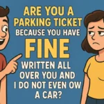 Man using worst pick up lines with parking ticket joke