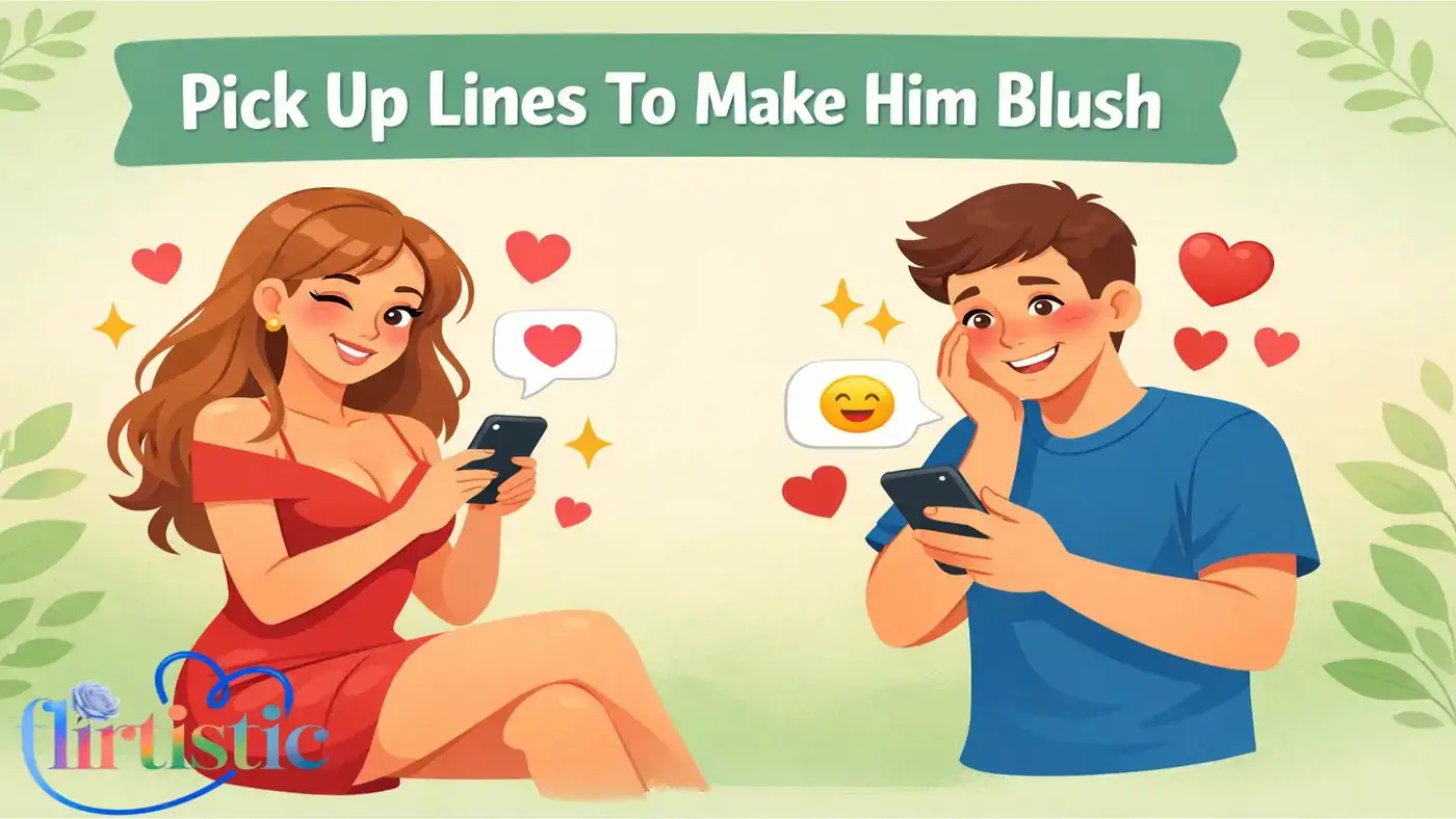 Pick Up Lines To Make Him Blush