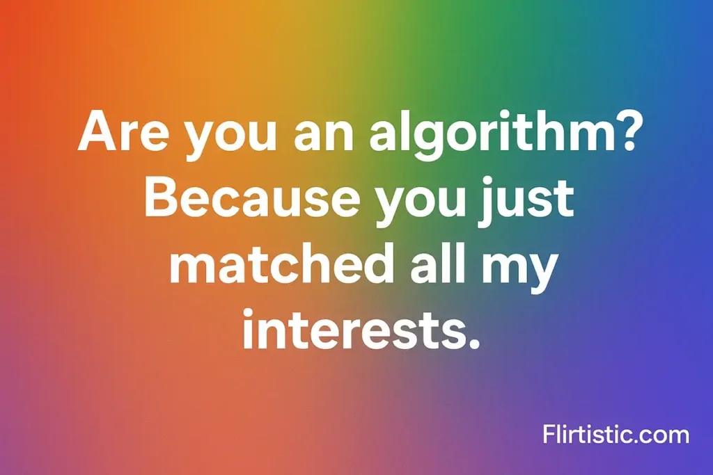 Clever pick up lines for Tinder