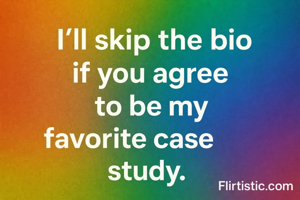 Medical pick up lines tinder style