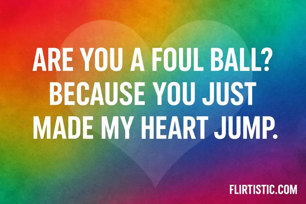 Baseball Pick Up Lines Reddit Inspired