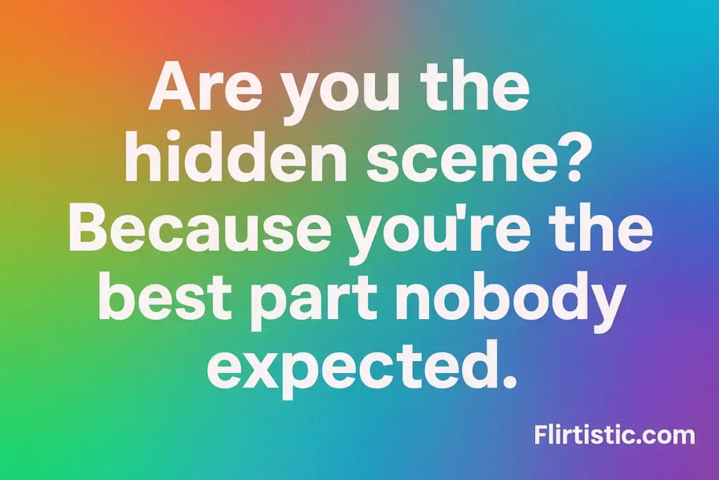 Sus r-rated pick up lines