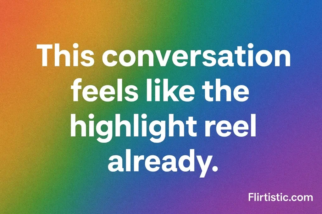Memorable pick up lines for guys