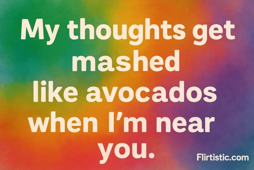 Guacamole Day pick up lines dirty