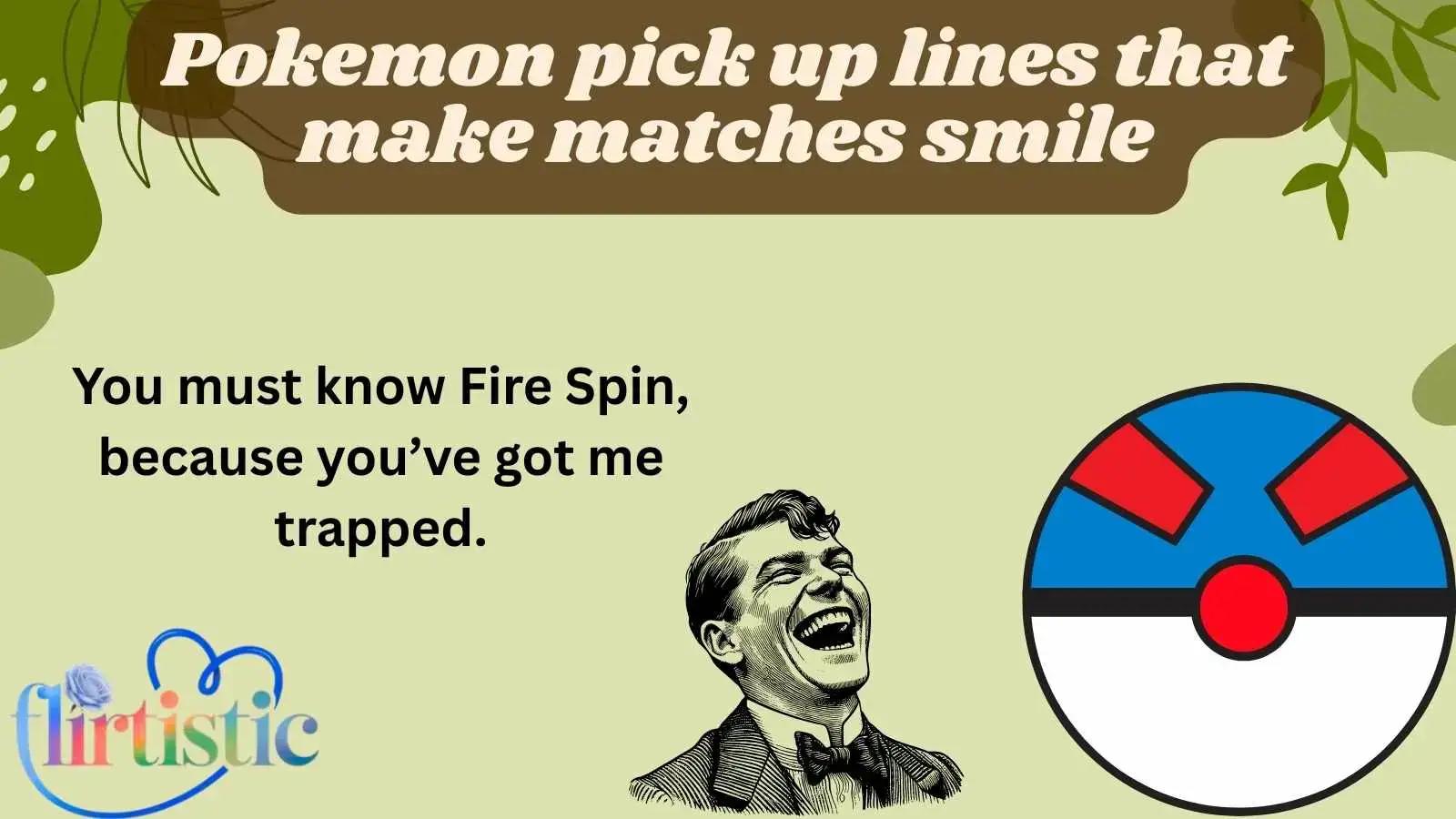 Pokemon pick up lines that make matches smile