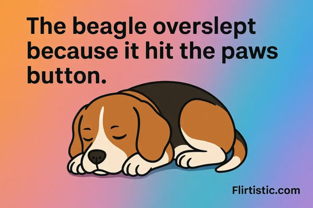 Short dog jokes for adults