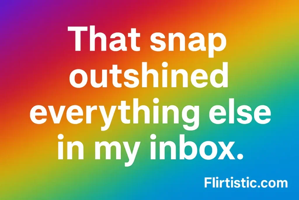 Best Snapchat pick up lines