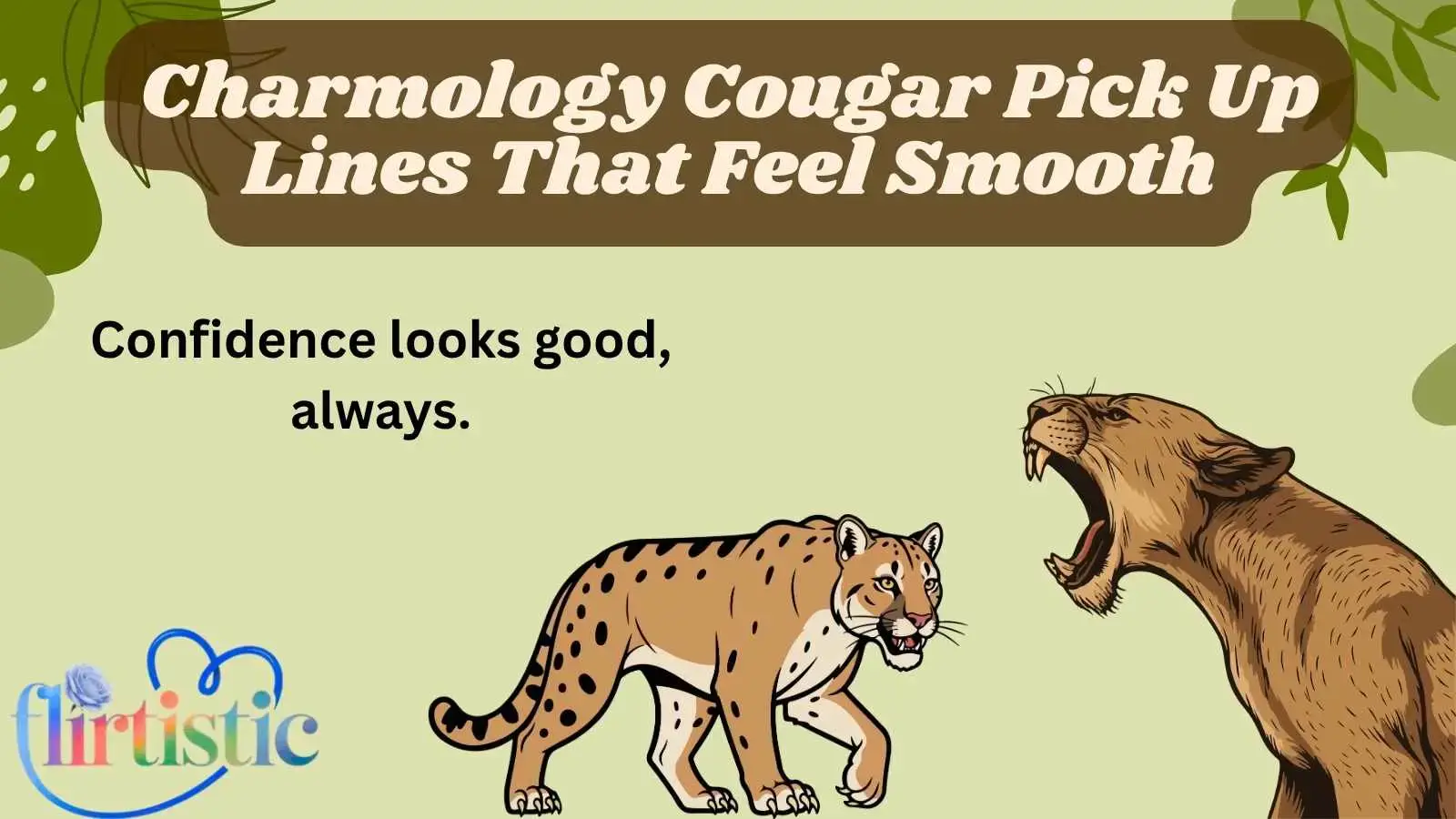 Charmology Cougar Pick Up Lines That Feel Smooth