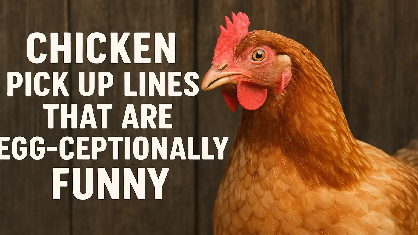 Chicken Pick Up Lines That Are Egg-ceptionally Funny