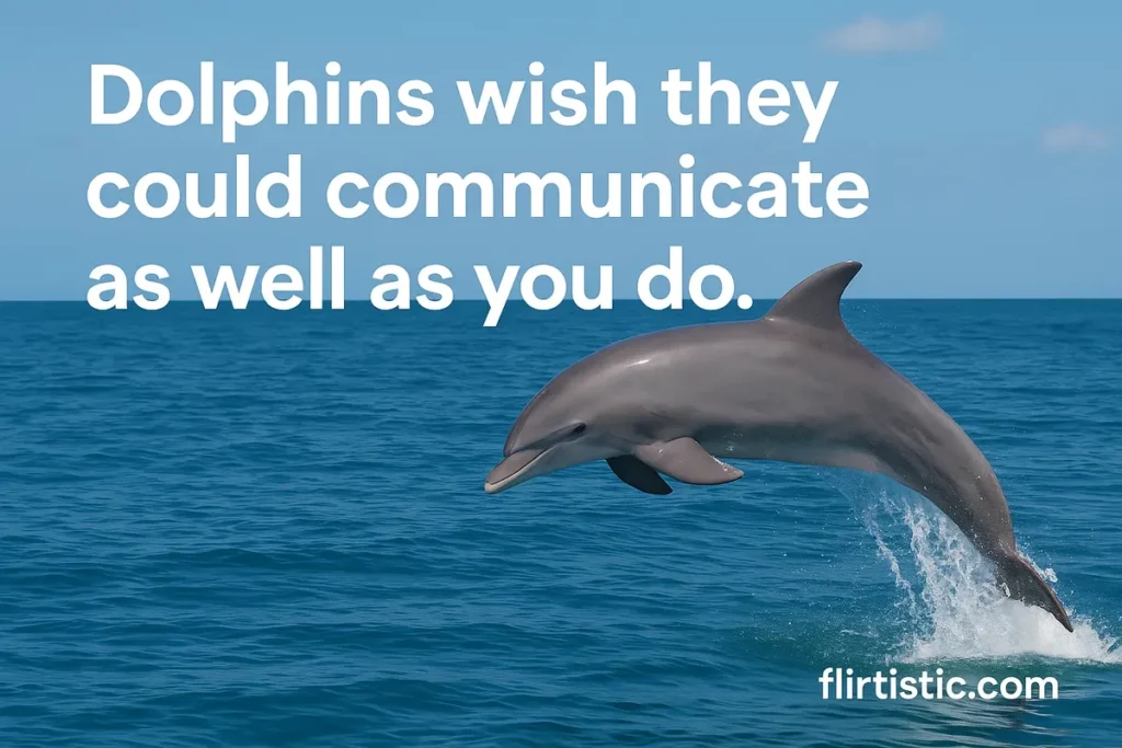 Cute Sea Animal Pick Up Lines