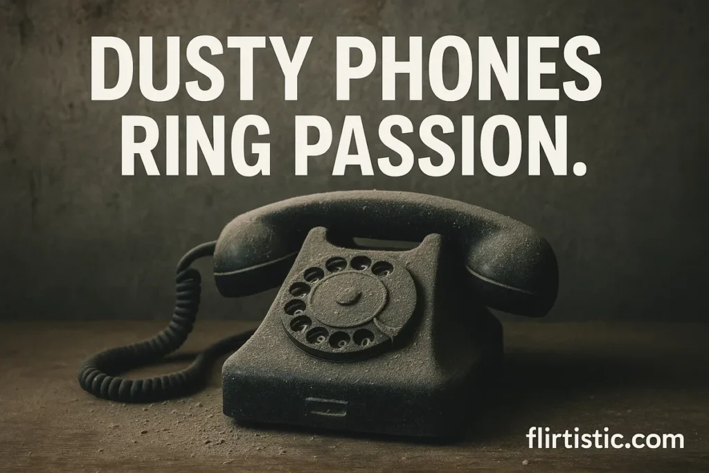 Dusty phones ring passion.