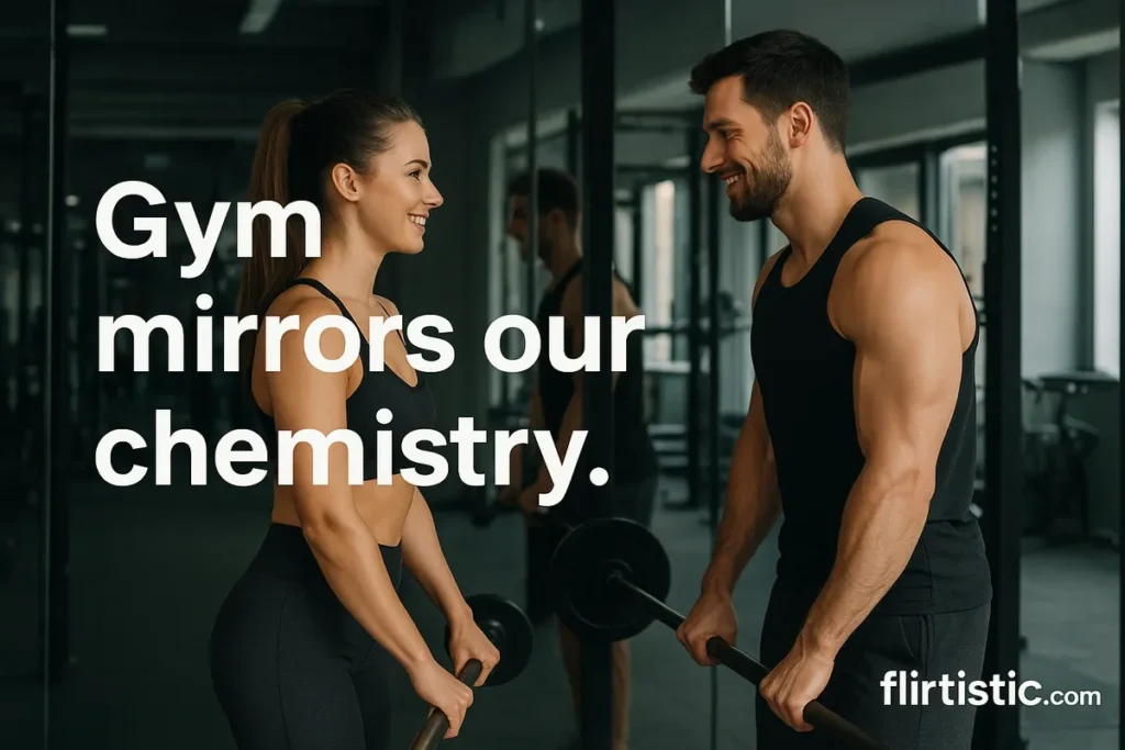 Gym mirrors our chemistry.