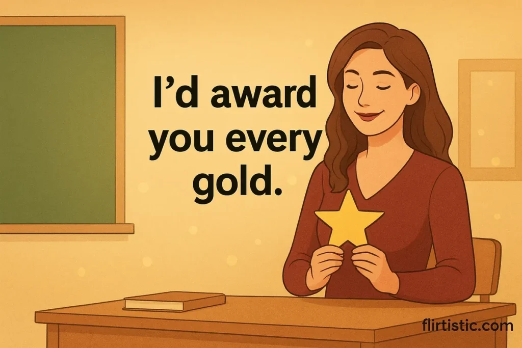 I’d award you every gold.