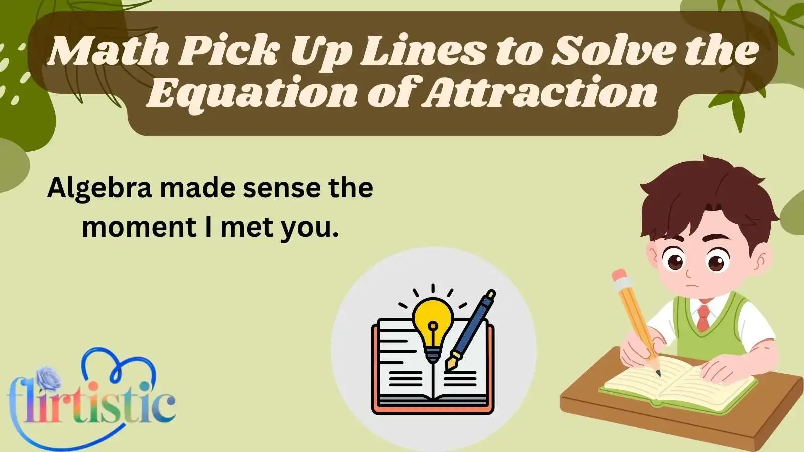 Math Pick Up Lines to Solve the Equation of Attraction