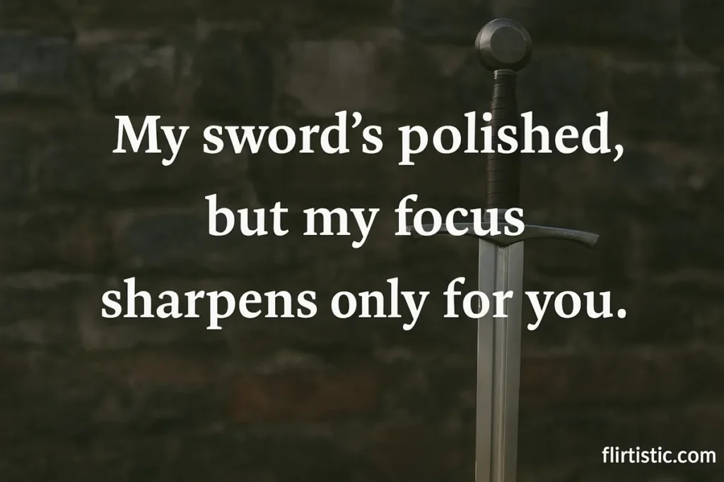 Dirty medieval Pick Up Lines