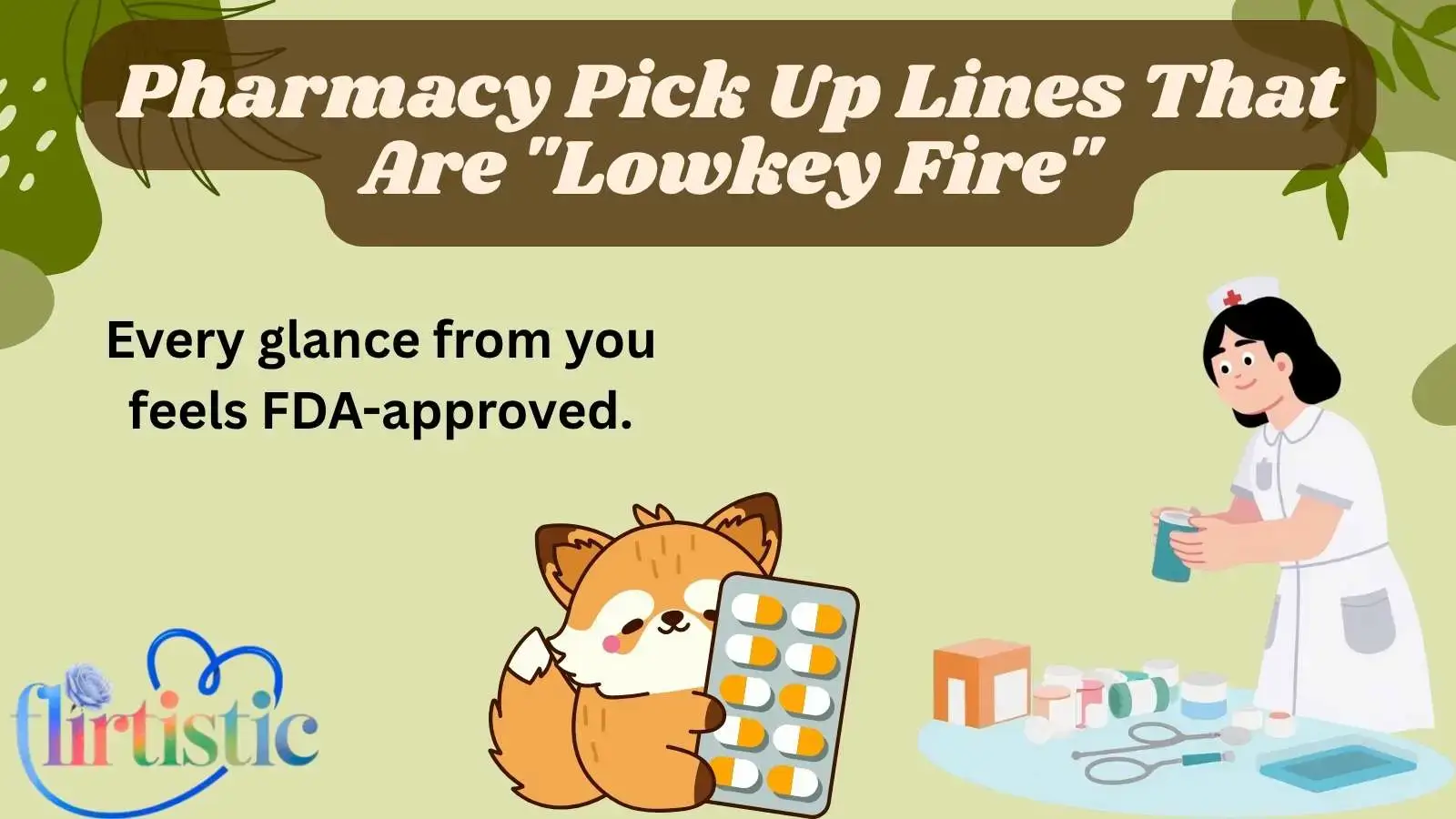 Pharmacy Pick Up Lines That Are "Lowkey Fire"