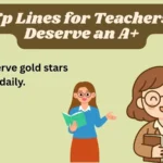 Pick Up Lines for Teachers That Deserve an A+