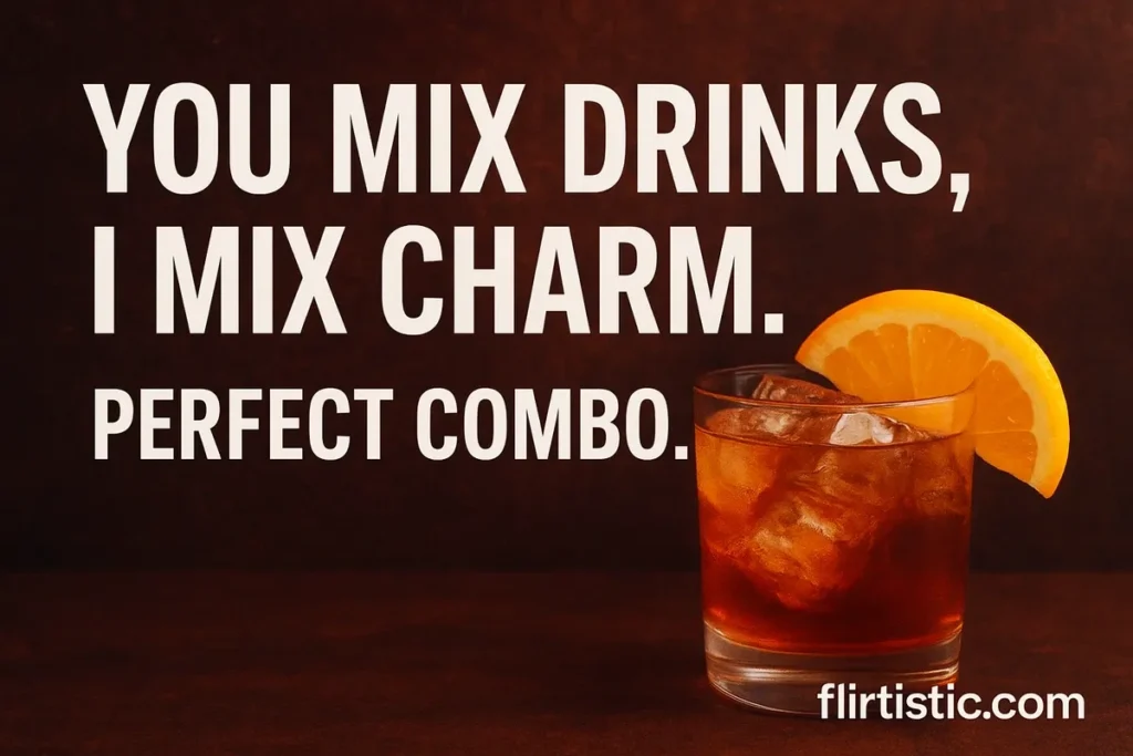 Funny Bartender Pick Up Lines