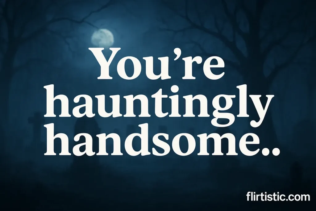 Halloween Rizz Pick Up Lines for Him