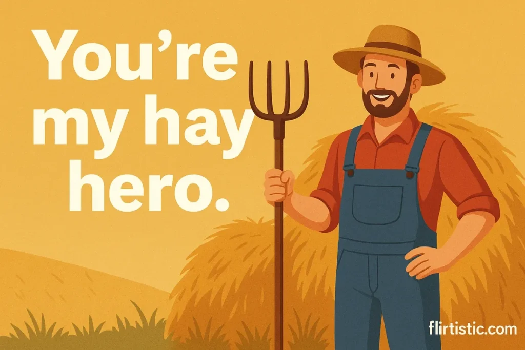 Farmer Pick Up Lines for Him