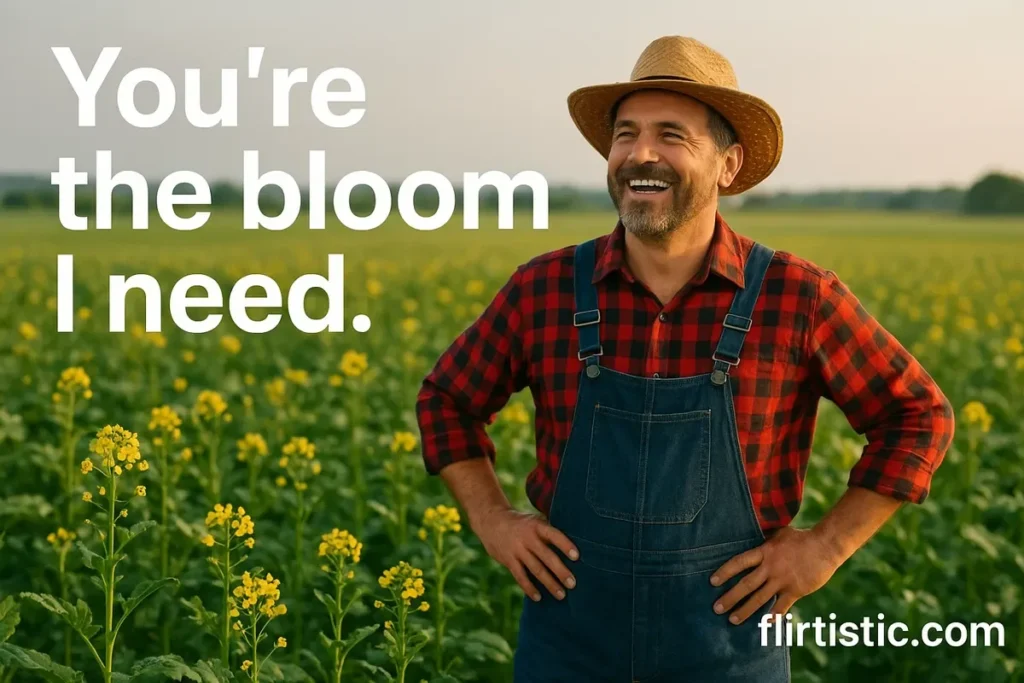 You’re the bloom I need.