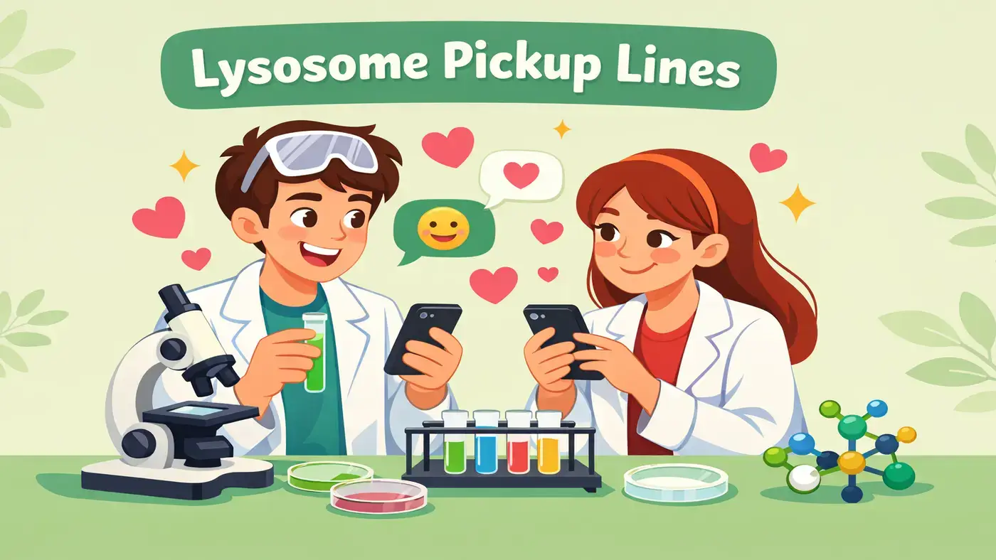 Lysosome Pickup Lines
