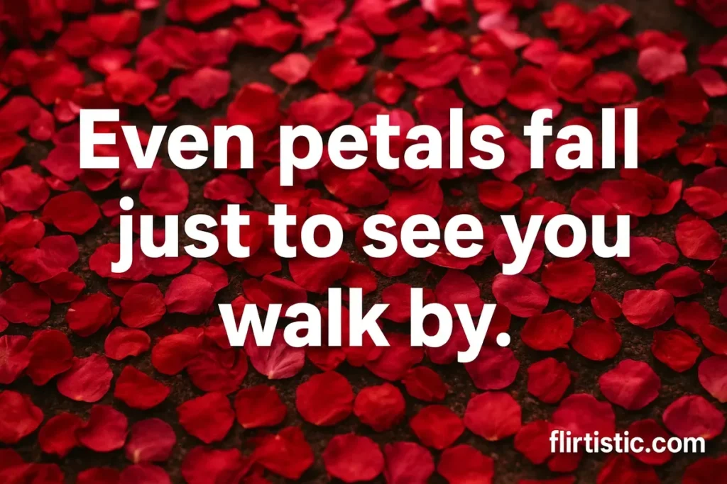 Best Rose Pick Up lines