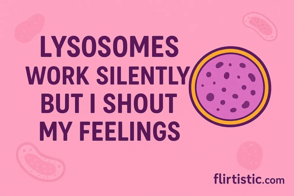 Funny Lysosome Pickup Lines