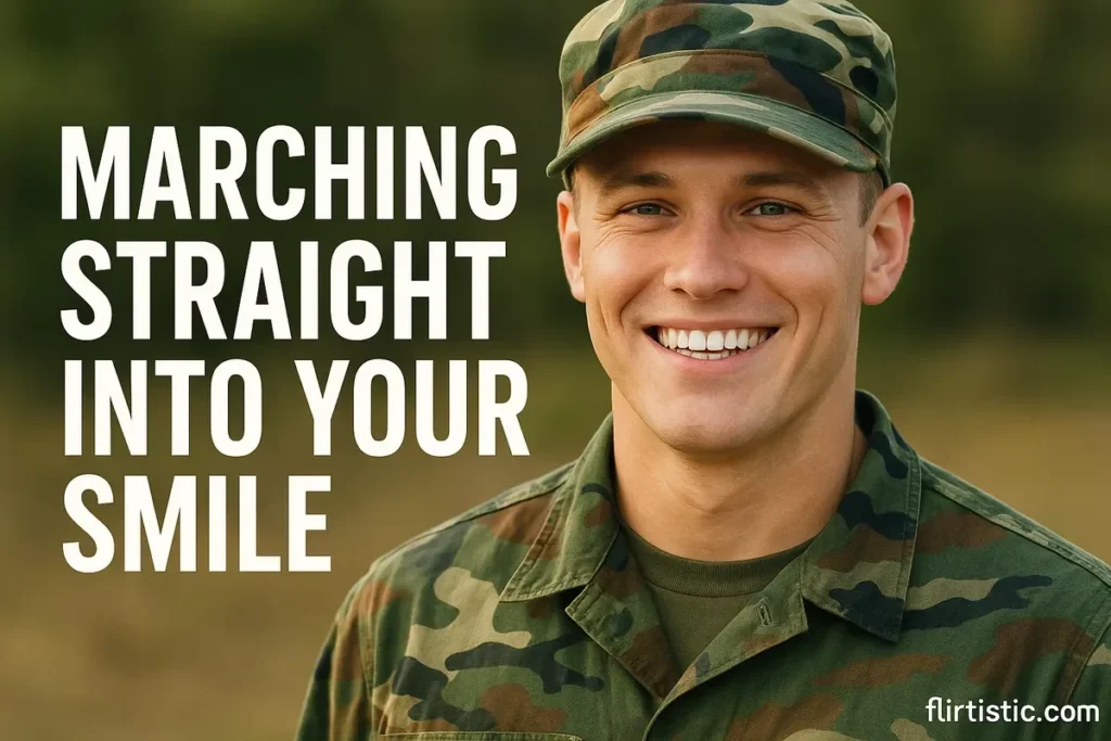 Marching straight into your smile.