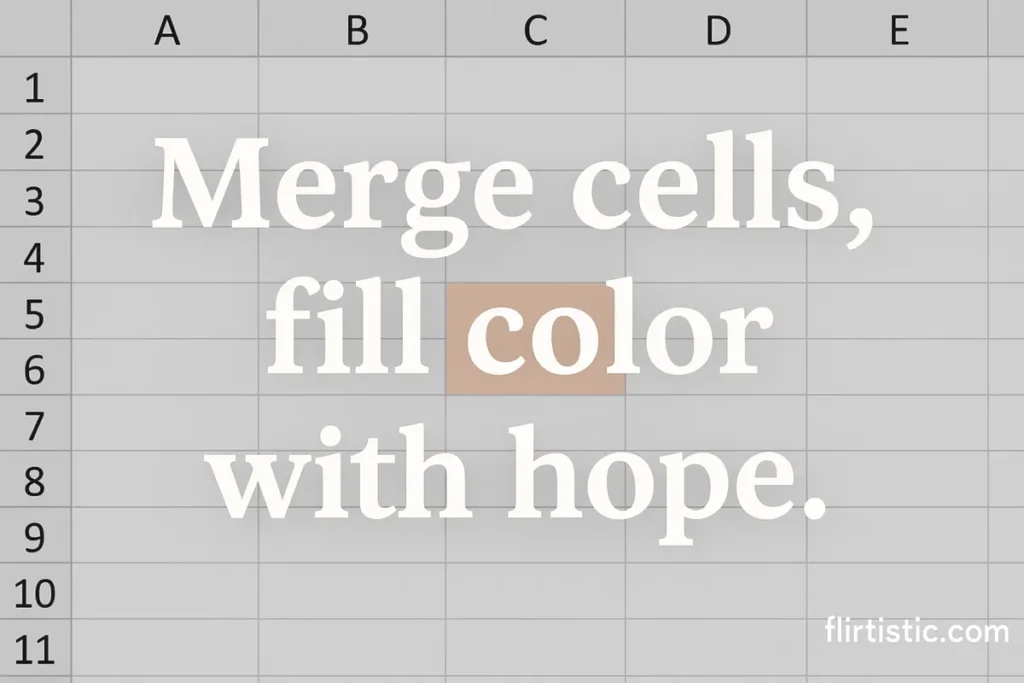 Excel Valentine Pick Up Lines