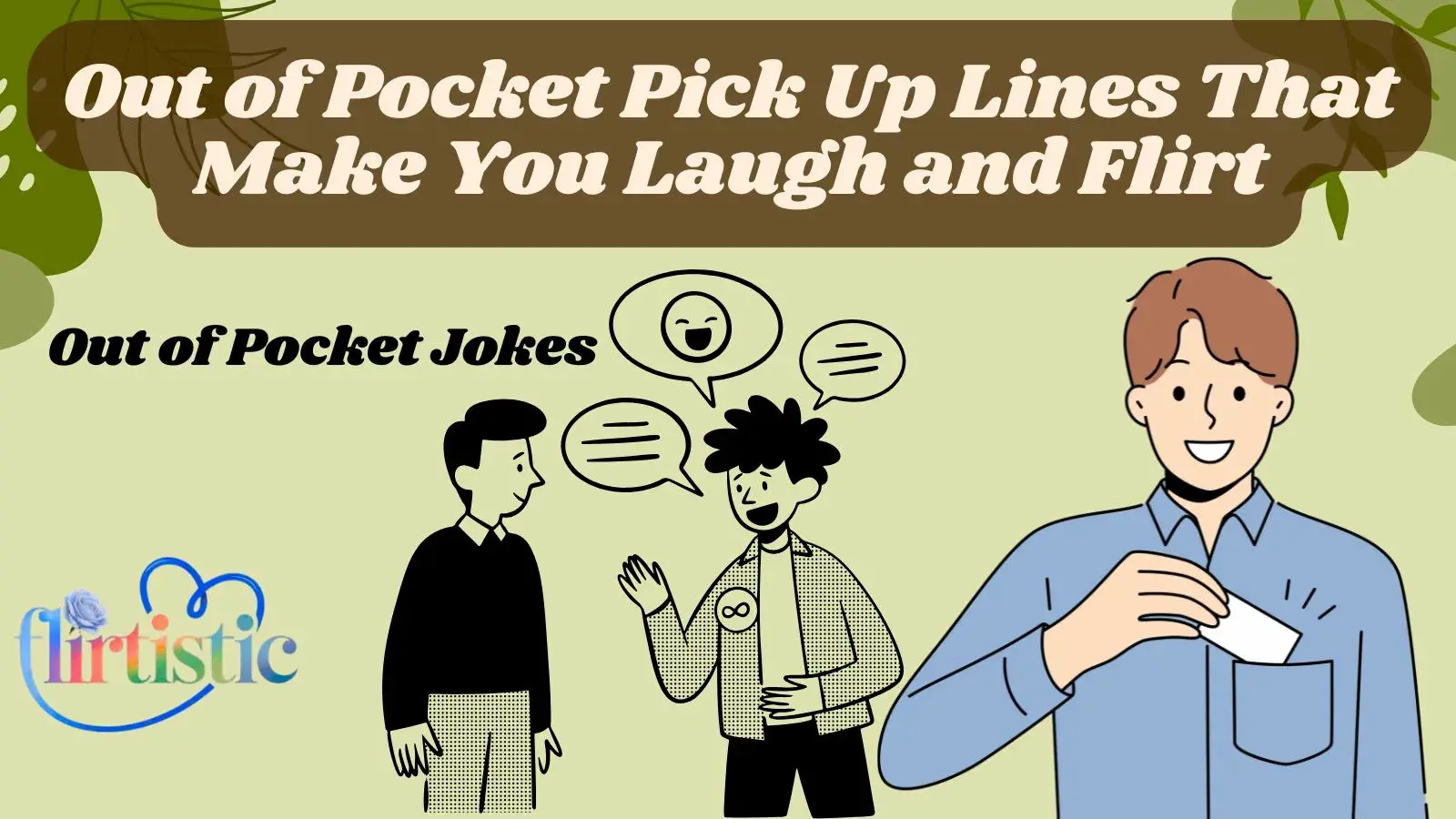Out of Pocket Pick Up Lines That Make You Laugh and Flirt