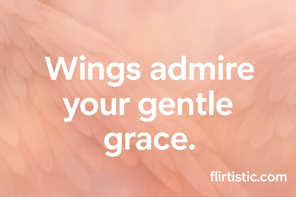 Angel Pickup Lines for Her