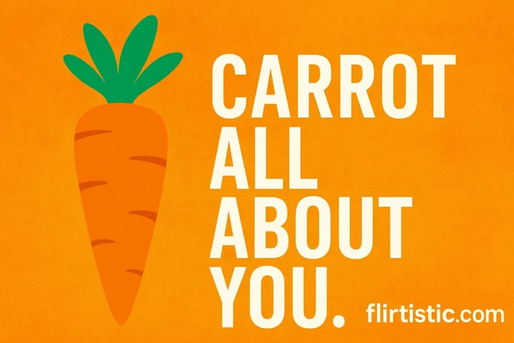 Vegetarian Pick Up Lines