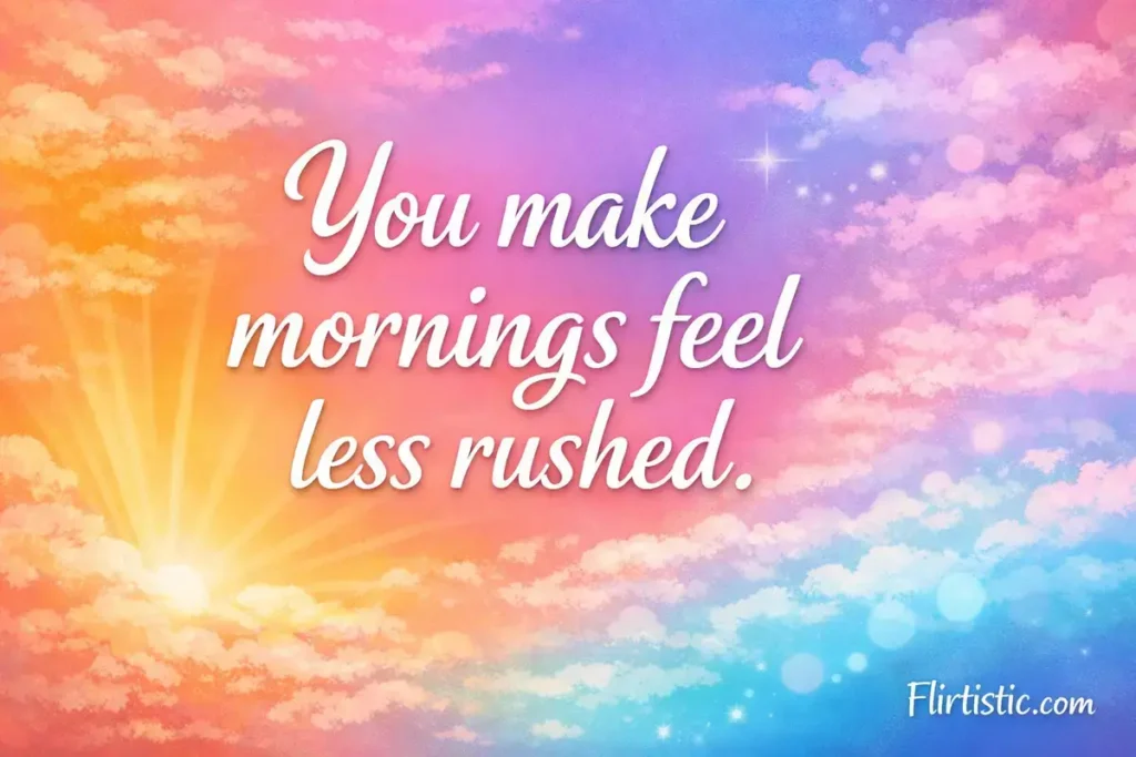 Cute Breakfast Pick Up Lines For Her